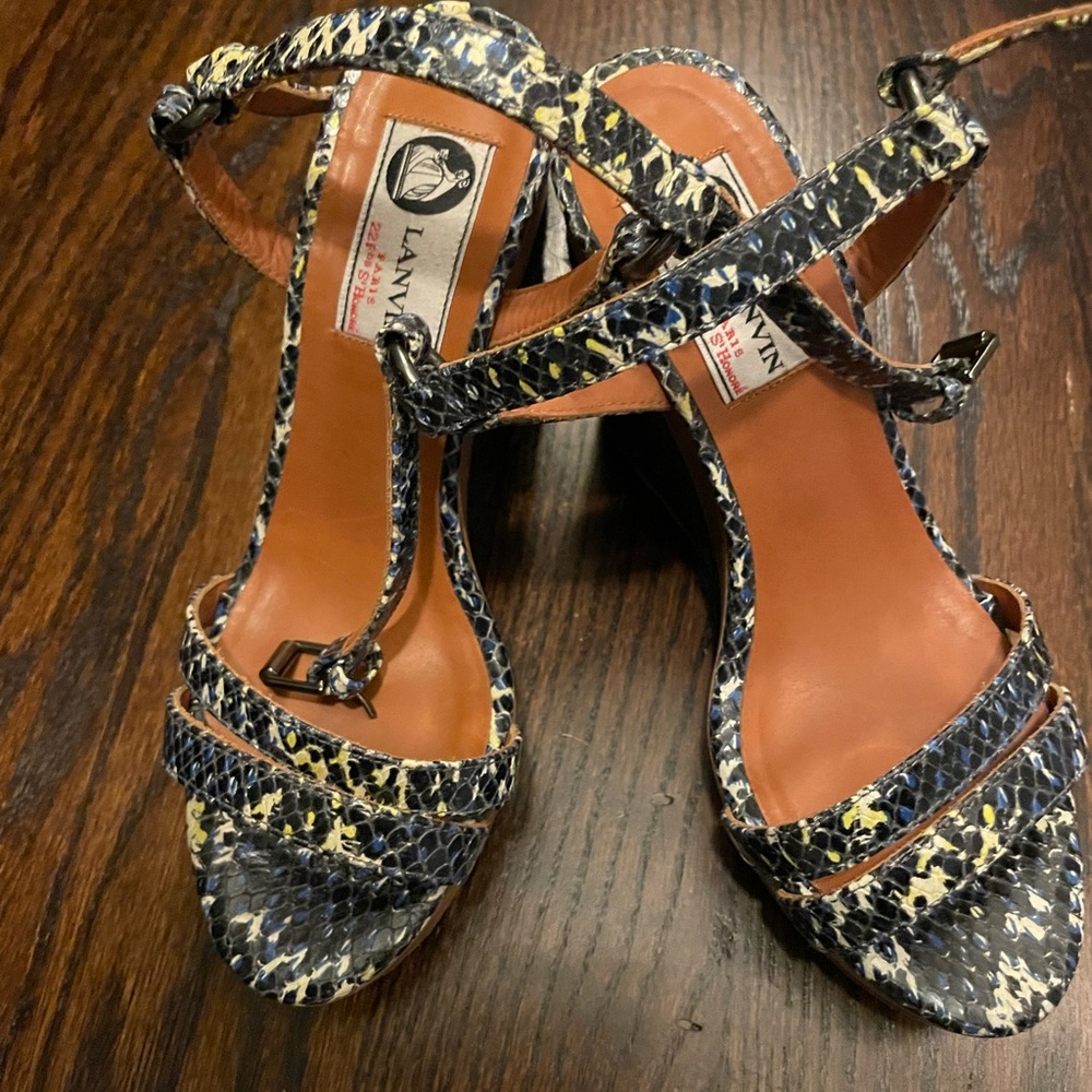 Lanvin Wedge Sandal size 35 / 5
